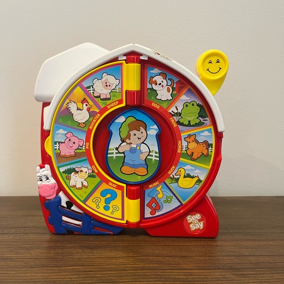 Toys | Fisher Price The Farmer Says See N Say Talking Toy 203 | Poshmark